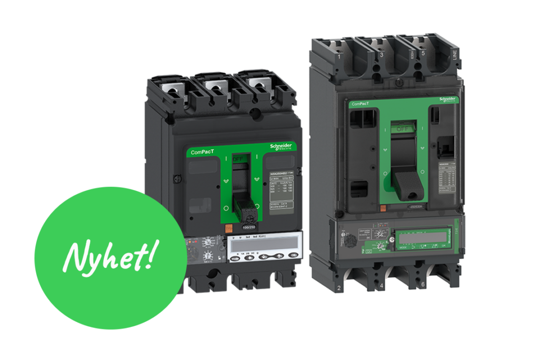 Nya generation av ComPacT NSX-brytare – med innovativ allt-i-ett-design