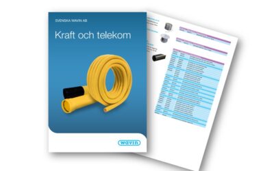 Ny katalog med Kraft och Telekomrör, Wavin