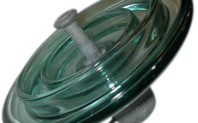 Kedjeisolatorer i glas