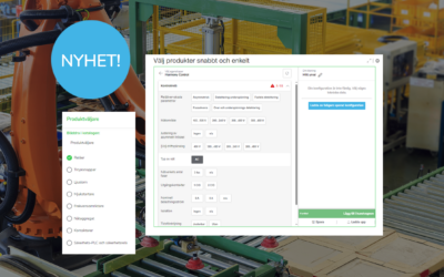 Nu kan du enklare hitta din produkt inom industrisegmentet i Schneider Electrics produktväljare!