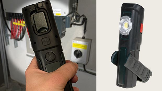 Rod, handlampa med nödljus från Cardi