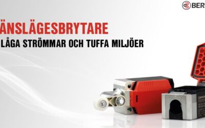 NYHET i sortimentet – Gränslägesbrytare för låga strömmar och tuffa miljöer från Bernstein