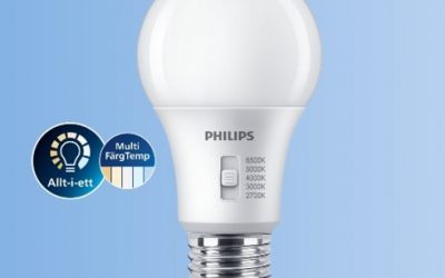 CorePro LED A60 5cct – En mångsidig och energieffektiv LED-lampa från Philips