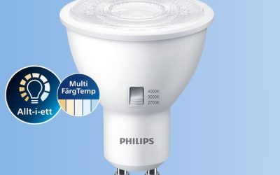 CorePro GU10 3CCT från Philips