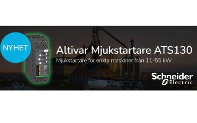Ny mjukstartare för optimerad motorstyrning