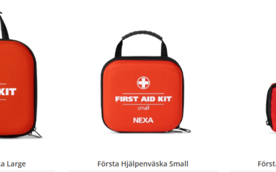 Första hjälpen väskor från Nexa