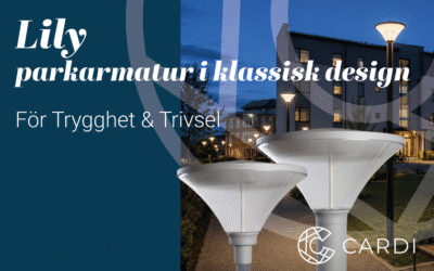Lily- parkarmatur i klassisk design från Cardi